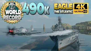 Aircraft Carrier Eagle new DAMAGE WORLD RECORD - World of Warships