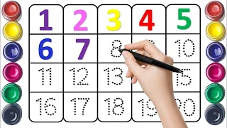 1234 Number Song, Number Names, Number Names 1 to 10, Number Spelling, Number song | Next Kids World