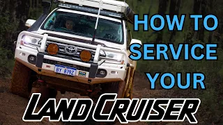 Landcruiser 200 DIY Major Service : Engine Oil, Diffs, Fuel, Transfer case  |  Save big $$$