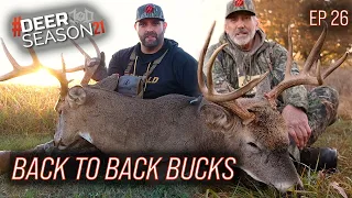 Father-Son Back to Back Whitetails, Hunting Kansas | Deer Season 21