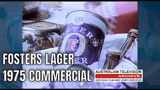 Fosters Lager, Australian Beer Commercial (1975)