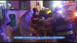 Stirile Kanal D (11.11.2021) - 2 morti in incendiul de la spitalul de suport covid din Ploiesti!