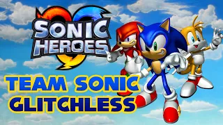 SONIC HEROES SPEED RUN - TEAM SONIC GLITCHLESS (1st Attempt) | 1 hour 25 minutes [Game Time]