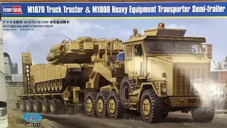 Hobby boss M1070 tank transporter final reveal