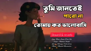 Tumi Jantei Paro Na | তুমি জানতেই পারো না তোমায় | Mahtim Shakib |Bangla lofi song