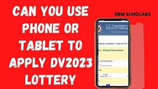 Applying Green Card Lottery Using a Cell Phone #DVLOTTERY #GREENCARD #GREENCARDLOTTERY #DVPHOTO