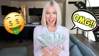 Giving My Girlfriend $100 Every Time She Says MY NAME!