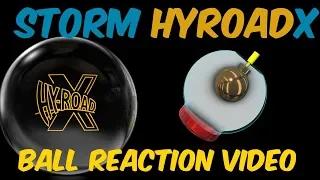 Storm Hy-Road X Bowling Ball Reaction Video with Hy-Road Comparison