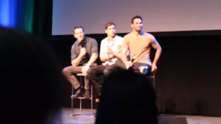 Ian Bohen, Tyler Hoechlin & Daniel Sharman panel @ Werewolfcon 2015