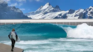 The BEST Wave in the Swiss Alps!