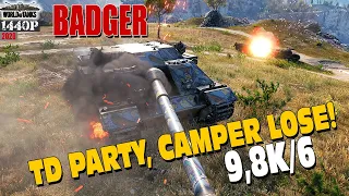 FV217 Badger: TD party, camper lose!