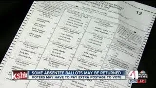 Voting absentee? Every stamp counts