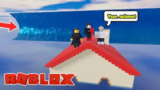 BANG CUPU MIKOCIL DAN MIKACIL NAMPAK TUSUNAMI TERBESAR DI ROBLOX‼️