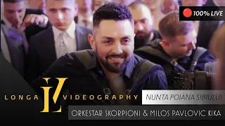 Orkestar Skorpioni & Milos Pavlovic KIKA ✅ Live❌ Nunta Poiana Sibiului - Andreea & Ghita Dioane✅2023