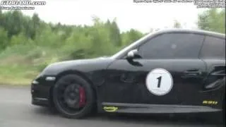 Toyota Supra "Björck" 1000+ HP vs Switzer R911 Porsche 911 Turbo 911 HP