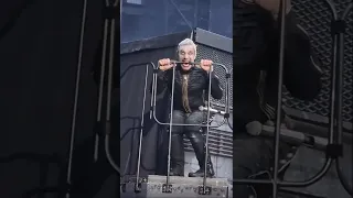 Rammstein,Till Lindemann freaks out when the girl lifts her t-shirt