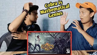 Reaction to Cobra (Telgu) - Official Teaser | Chiyaan Vikram | AR Rahman