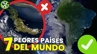 PAÍSES Con La PEOR GEOGRAFÍA Del MUNDO 🌎