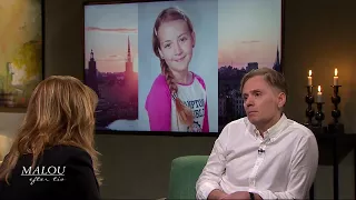 11-åriga Ebbas pappa om sorgen efter sitt enda barn: "Hon var mitt allt" - Malou Efter tio