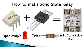 How to make Solid State Relay by Manmohan Pal