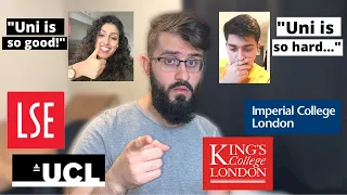 Comparing Student Experiences at TOP UK Universities (i call them!! | LSE, UCL, KCL, Imperial)