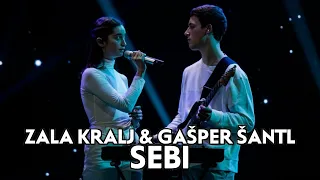 ZALA KRALJ & GAŠPER ŠANTL - SEBI (SLOVENIA EUROVISION 2019) | LYRICS