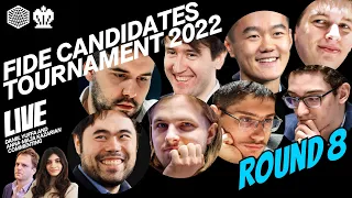 FIDE Candidates Tournament 2022: Round 8