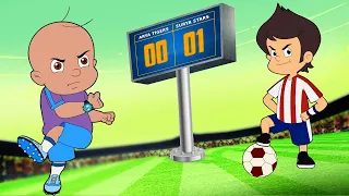 Aryanagar VS Suryanagar - Football Match | Mighty Raju Cartoons | Fun Kids Videos