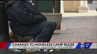 Changes to homeless camp rules