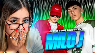 REACCIONANDO A MILO J BZRP Music Sessions 😱 #57 | La Parce