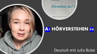 🤓 А1 Hörverstehen #4 | Deutsch mit Julia Bobe