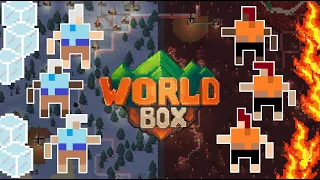 The Ice People Are Tired Of Being Cold! - WorldBox Battle