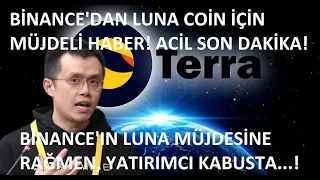 TERRA LUNA CZ🚀BİNANCE'DAN LUNC LUNA İÇİN SON DAKİKA LİSTELEME HABERİ!🔥CZ, LUNC LUNA İÇİN YİNE YAPTI🚀