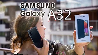 In the middle ! - Samsung Galaxy A32 Unboxing, Review, And Gaming Test