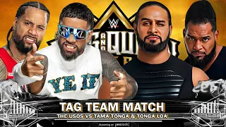 WWE 2K24 | The Usos Vs Tama Tonga & Tonga Loa - | King & Queen Of The Ring