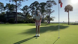 Playing Harbour Town Golf Links (5 and 16 hole) March 2020