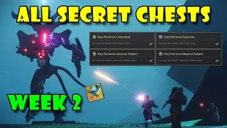 All Vexcalibur Exotic Mission Secret Chests (Week 2) - Destiny 2