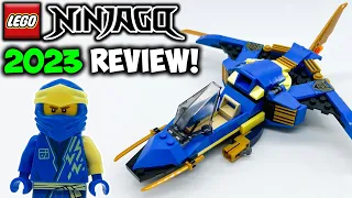Jay's Lightning Jet EVO Review! LEGO Ninjago Set 71784