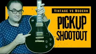 1970s Gibson T-top pickups vs Duncan 59 & Dimarzio Super Distortion | Tone Comparison