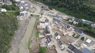 Insul, Altenburg und Altenahr aus der Luft - 22. August 2021 #flutkatastrophe #ahrtal #altenahr