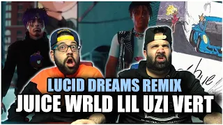 WAS THIS AN L OR W? Juice WRLD ft. Lil Uzi Vert - Lucid Dreams (Remix) *REACTION!!