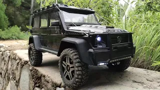 Traction Hobby Mercedes Benz G500 4x4² Trail Ride with R3.0 Wheels & Factory 128mm VOODOO KLR Tires