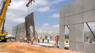 Concrete Tilt Wall Panel Installation