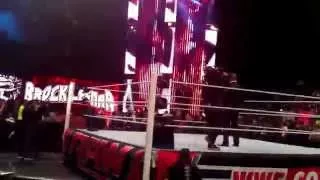 Brock Lesnar entrance live