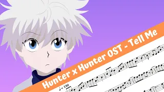 Hunter x Hunter OST - Tell Me (Flute)