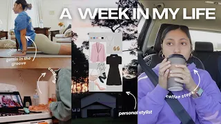 PRODUCTIVE WEEK IN MY LIFE | military wife, personal stylist