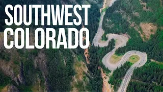 Drone SILVERTON, COLORADO- Earth From Above 4K