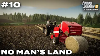 Baling Straw, Harvesting Oats, wheat & Canola - No Man's Land #10 Farming Simulator 19 Timelapse