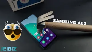 Samsung Galaxy A02 Scratch Test - Hammer Test