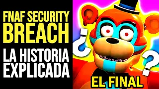 FNAF SECURITY BREACH: Toda la Historia Explicada | Los 7 Finales, Teorías, Vanny y Springtrap